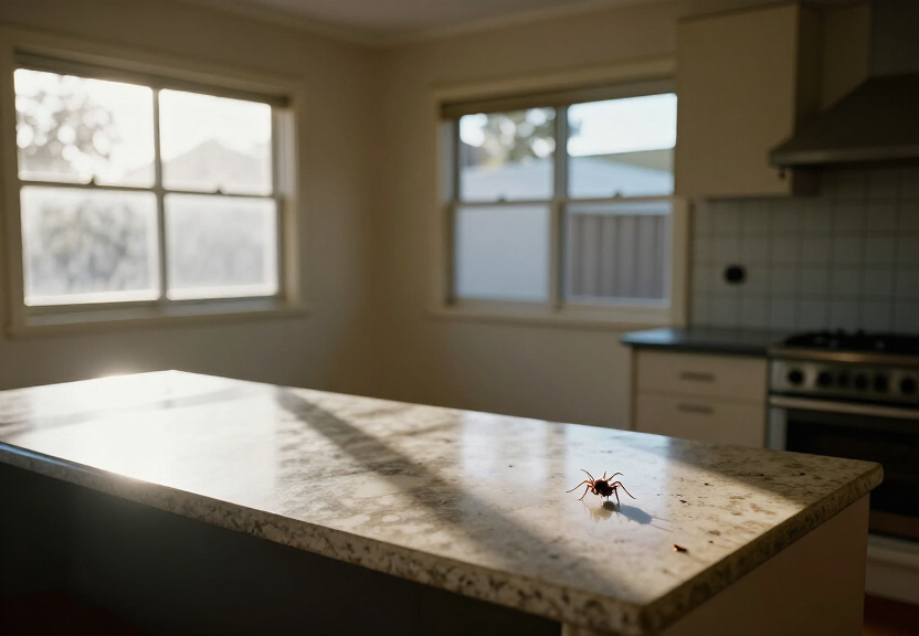 Termite damage in a Kings Park home before treatment